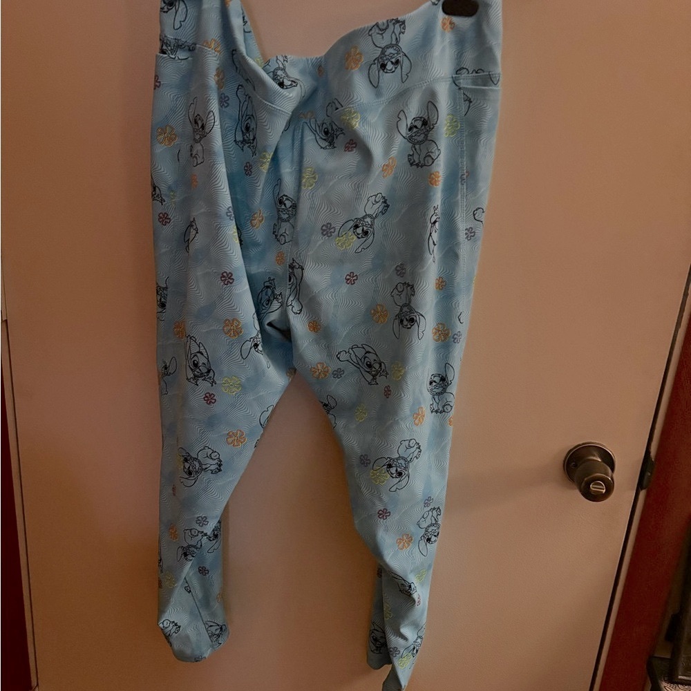 Disney Stitch Blue Leggings - Picture 2 of 4
